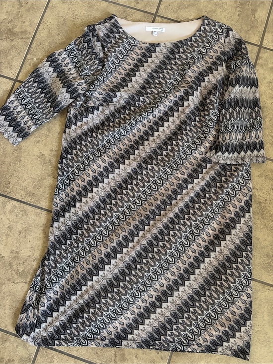 Studio One New York Dresses & Skirts - Studio One New York Neutral Tone Lace Dress with Built in Slip 18W